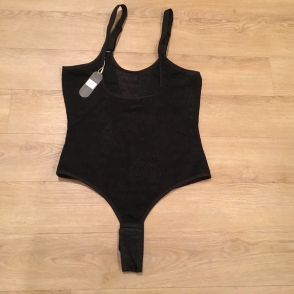 Women’s Open Bust Tummy Control Thong Bodysuit Fajas Shapewear - Picture 9 of 11